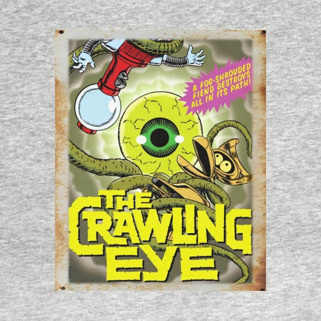 Mystery Science Rusty Barn Sign 3000 - The Crawling Eye by Starbase79